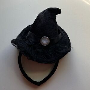 🏷️Black Witch Hat Headband